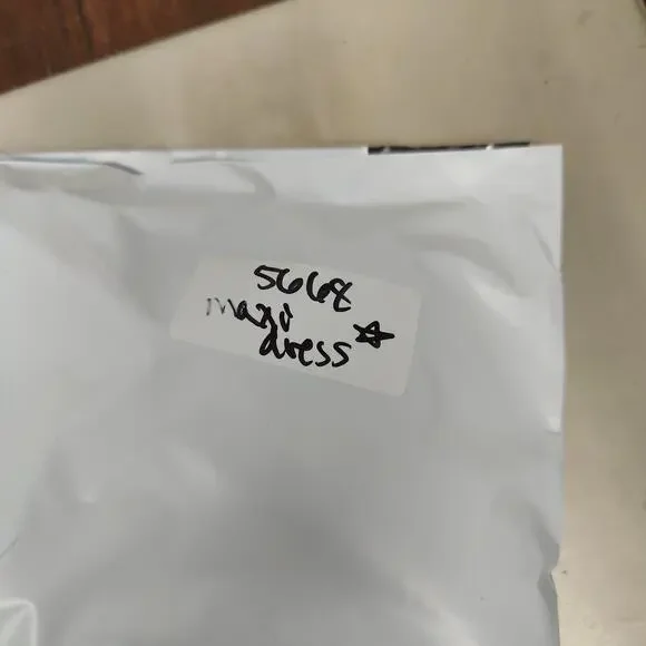 Peter Cohen Midi Slip Dress Women Small Black Silky Jersey Side Slits Minimalist